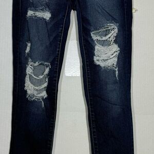 American Eagle Next Level Distressed Womens Jegging Size 6 Reg Mid Rise